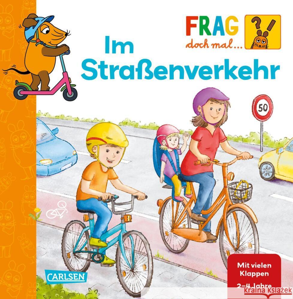 Frag doch mal ... die Maus: Im Straßenverkehr Klose, Petra 9783551253811 Carlsen - książka