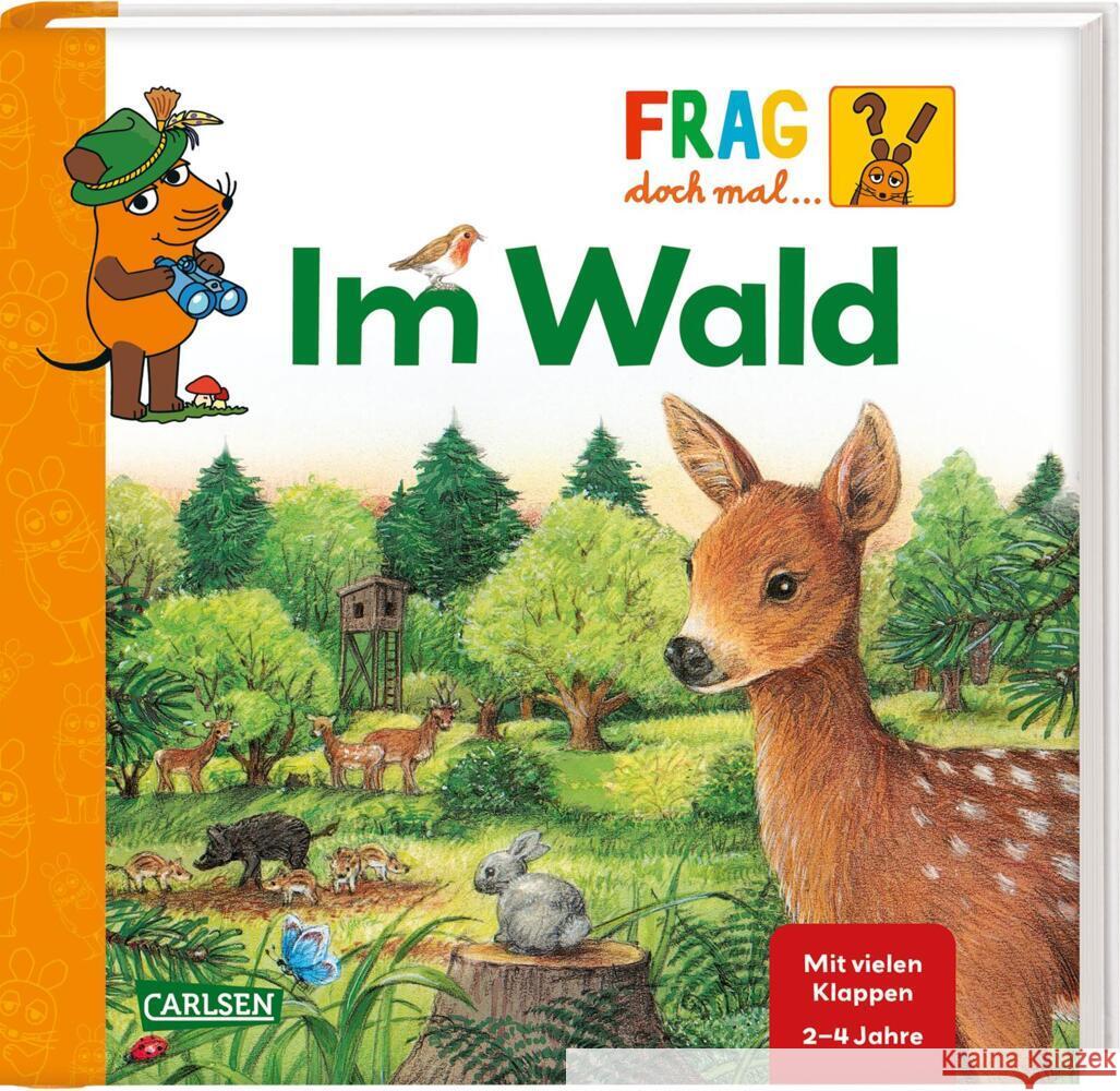 Frag doch mal ... die Maus: Im Wald  9783551253514 Carlsen - książka