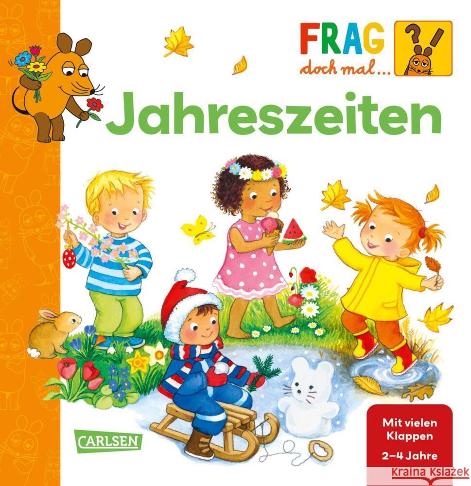 Frag doch mal ... die Maus: Jahreszeiten Klose, Petra 9783551253644 Carlsen - książka