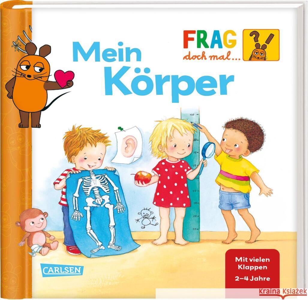 Frag doch mal ... die Maus!: Mein Körper Klose, Petra 9783551253446 Carlsen - książka