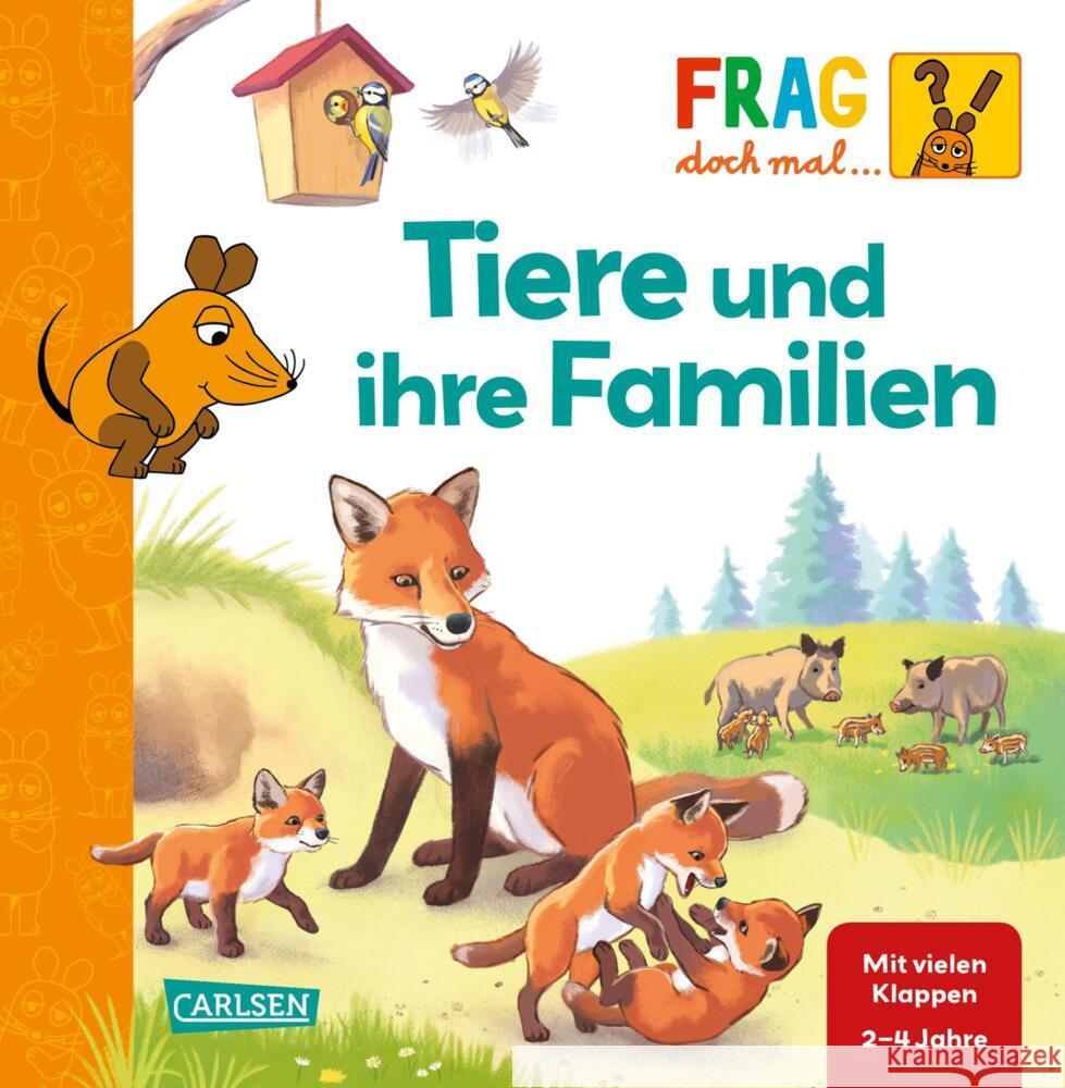 Frag doch mal ... die Maus: Tiere und ihre Familien Klose, Petra 9783551253651 Carlsen - książka