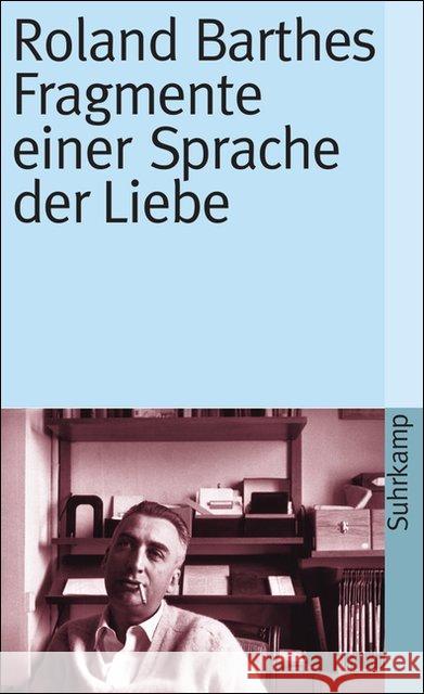 Fragmente einer Sprache der Liebe Barthes, Roland   9783518380864 Suhrkamp - książka