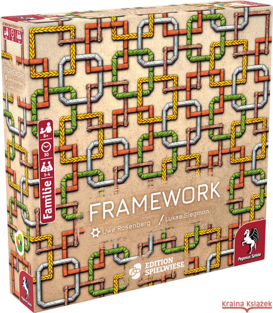 Framework (Spiel) Rosenberg, Uwe 4250231730535 Edition Spielwiese - książka