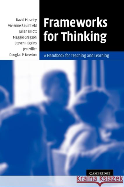 Frameworks for Thinking: A Handbook for Teaching and Learning Moseley, David 9780521612845 Cambridge University Press - książka