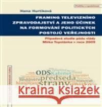 Framing televizního zpravodajství a jeho účinek na formování politických postojů veřejnosti Hana Hurtíková 9788073254001 Centrum pro studium demokracie - książka