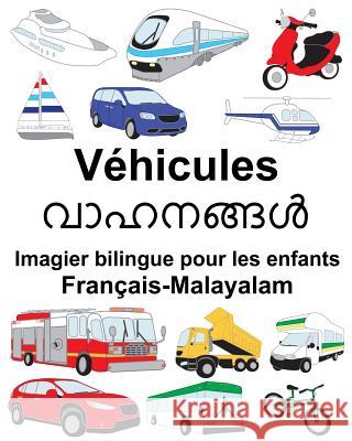 Français-Malayalam Véhicules Imagier bilingue pour les enfants Carlson, Suzanne 9781717527783 Createspace Independent Publishing Platform - książka