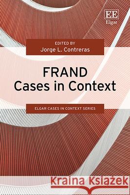 FRAND Cases in Context Jorge L. Contreras 9781035336197  - książka