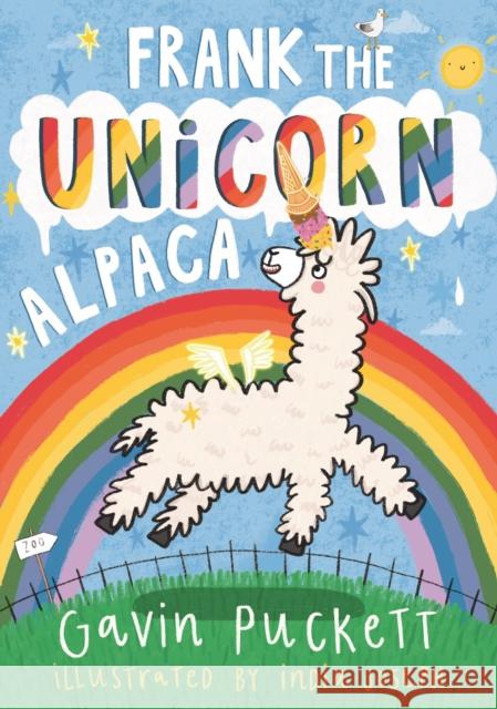 Frank the Unicorn Alpaca Gavin Puckett 9780571369621 Faber & Faber - książka