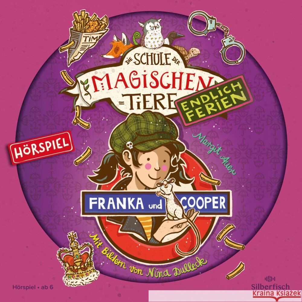 Franka und Cooper - Das Hörspiel, 1 Audio-CD Auer, Margit 9783745605013 Silberfisch - książka