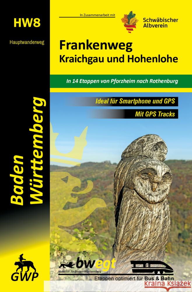 Frankenweg HW8 German Wildlife Photo GWP Verlag 9783948860103 GWP Verlag Iggingen - książka