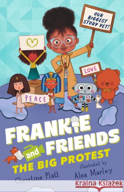 Frankie and Friends: The Big Protest Christine Platt 9781529530919 Walker Books Ltd - książka