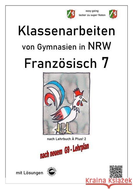 Französisch 7 (À plus!) - Klassenarbeiten von Gymnasien G9 in NRW - mit Lösungen Arndt, Monika 9783946141853 Durchblicker Verlag - książka