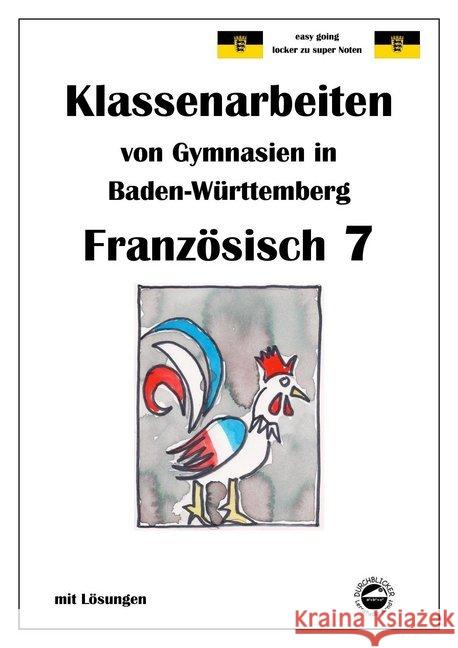 Französisch 7 (nach Découvertes 2) Klassenarbeiten von Gymnasien in Baden-Württemberg Arndt, Monika 9783943703603 Durchblicker Verlag - książka