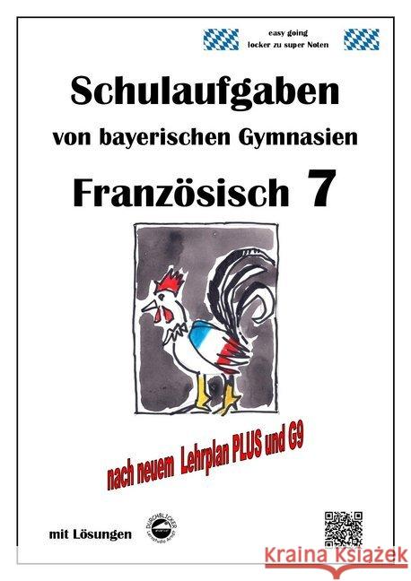 Französisch 7 (nach Découvertes 2) Schulaufgaben von bayerischen Gymnasien mit Lösungen G9 / LehrplanPLUS Arndt, Monika 9783946141747 Durchblicker Verlag - książka