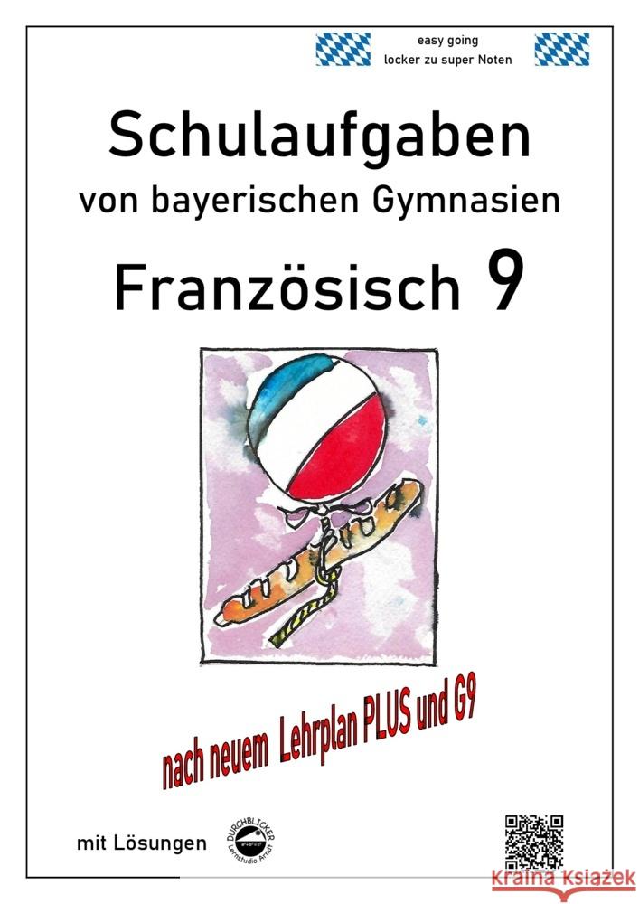 Französisch 9 Schulaufgaben (G9, LehrplanPLUS) nach Découvertes 4von bayerischen Gymnasien mit Lösungen Arndt, Monika 9783946141785 Durchblicker Verlag - książka