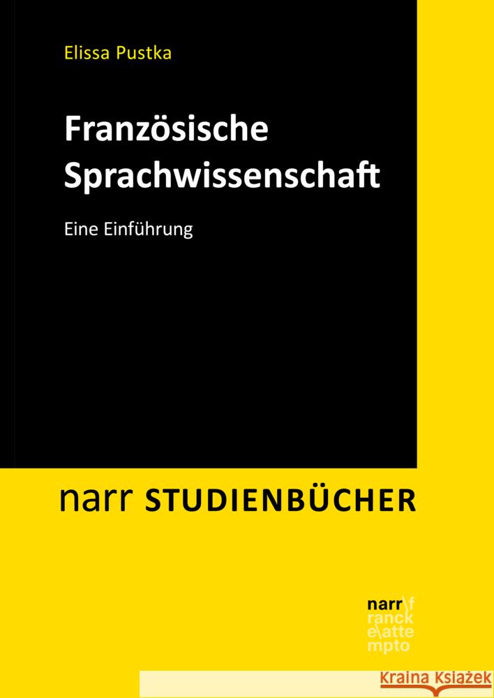 Französische Sprachwissenschaft Pustka, Elissa 9783823384625 Narr - książka