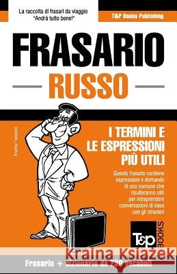 Frasario Italiano-Russo e mini dizionario da 250 vocaboli Andrey Taranov 9781784926700 T&p Books - książka