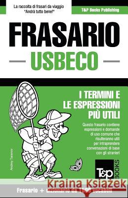 Frasario Italiano-Usbeco e dizionario ridotto da 1500 vocaboli Andrey Taranov 9781786168405 T&p Books - książka