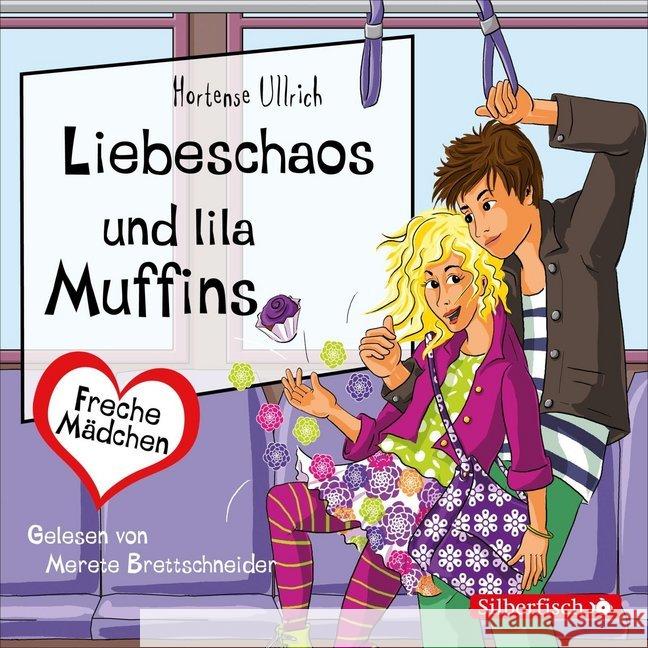 Freche Mädchen - Liebeschaos und lila Muffins, 2 Audio-CDs Ullrich, Hortense 9783867422345 Silberfisch - książka