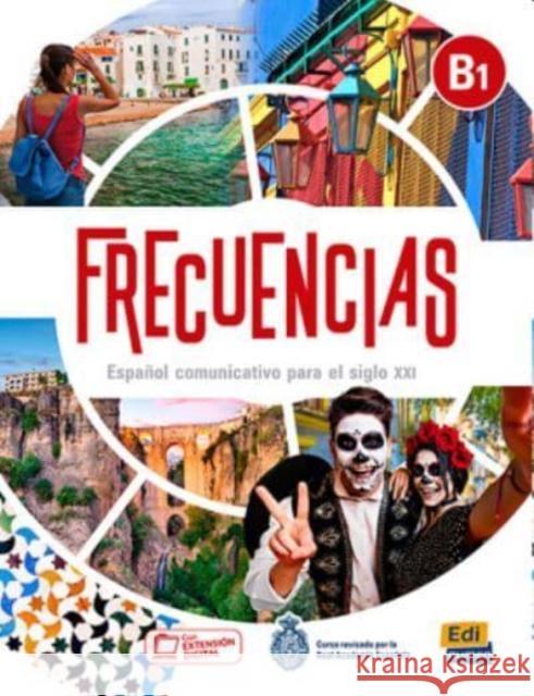 Frecuencias B1 : Exercises Book: Includes free coded access to the ELETeca and eBook (18months) Carlos Oliva 9788491794097 Editorial Edinumen - książka