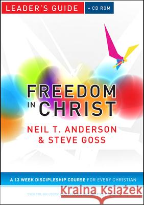 freedom in christ leader's guide: a 13-week course for every christian  Goss, Steve 9781854249395  - książka