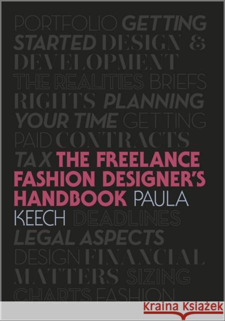 Freelance Fashion Designer's Handbook Paula Keech 9781444335064  - książka