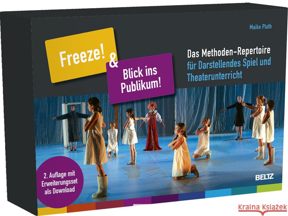 »Freeze!« & »Blick ins Publikum!« Plath, Maike 4019172200824 Beltz - książka