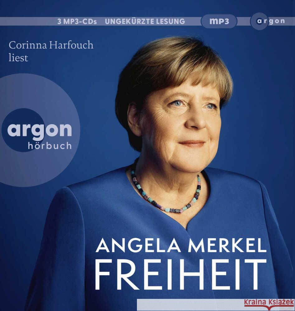 Freiheit, 3 Audio-CD, 3 MP3 Merkel, Angela, Baumann, Beate 9783839821503 Argon Verlag - książka