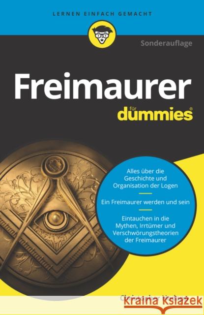 Freimaurer fur Dummies Hodapp, Christopher 9783527711598 John Wiley & Sons - książka