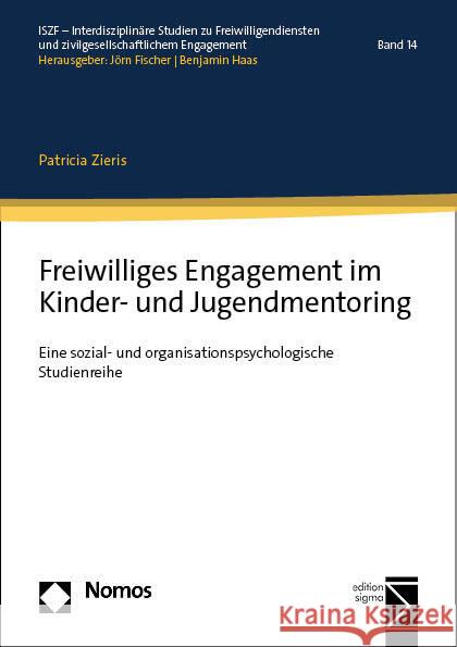 Freiwilliges Engagement im Kinder- und Jugendmentoring Zieris, Patricia 9783756007240 Edition Sigma - książka