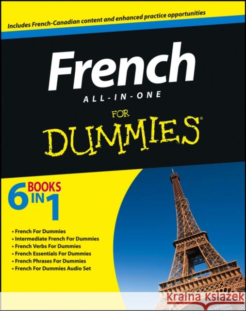 French All-in-One For Dummies, with CD The Experts at For Dummies 9781118228159  - książka