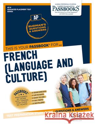 French (Ap-8): Passbooks Study Guidevolume 8 National Learning Corporation 9781731862082 National Learning Corp - książka