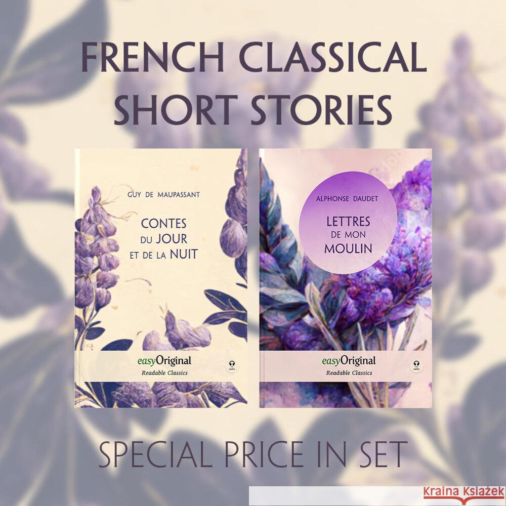 French Classical Short Stories (with audio-online) - Readable Classics - Unabridged french edition with improved readability, m. 2 Audio, m. 2 Audio, 2 Teile Maupassant, Guy de, Daudet, Alphonse 9783991127949 EasyOriginal - książka