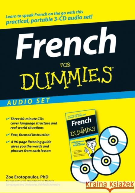 French For Dummies Audio Set Zoe (Department of Modern Languages and Literature, Fairfield University, Fairfield, CT) Erotopoulos 9780470095874  - książka