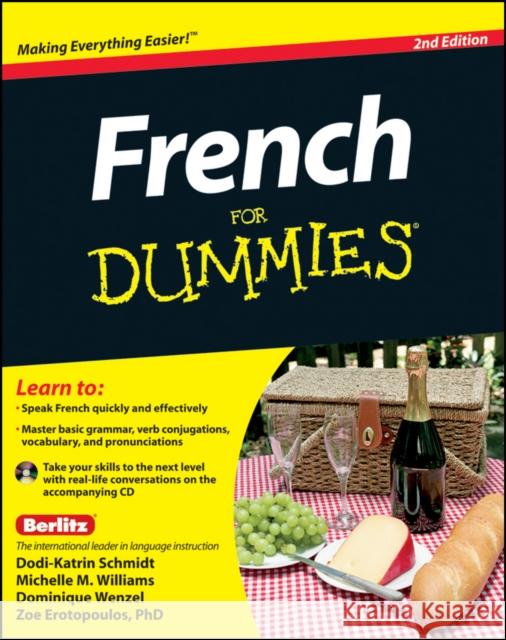 French For Dummies, with CD Dominique Wenzel 9781118004647 John Wiley & Sons Inc - książka