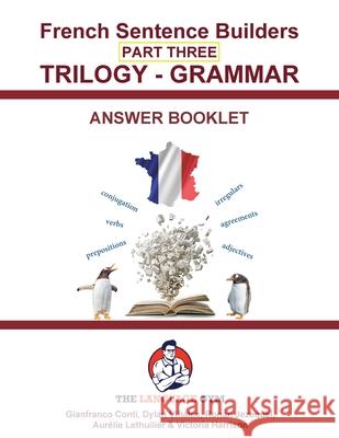 French Trilogy 3 Grammar - Answer Booklet Dylan Vi?ales Gianfranco Conti 9783911386326 Piefke Trading Singapore - książka
