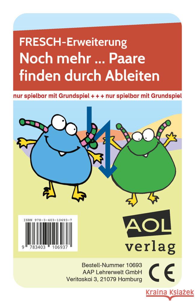 FRESCH-Erweiterung: Noch mehr... Paare (Ableiten) Zimmermann, Corinne 9783403106937 Scolix - książka
