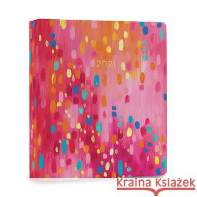 FRESH COLORFUL FIESTA 2021 WEEKLY PLANNE Sarah Coey 9781531909611 GLOBAL PUBLISHER SERVICES - książka