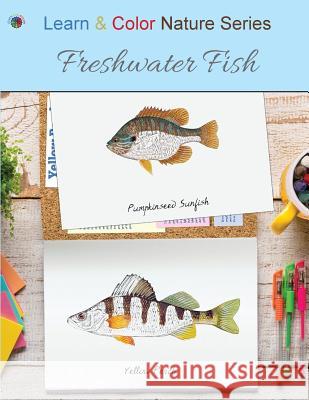 Freshwater Fish Learn &. Color Books                     Faithe F. Thomas 9781947482111 Master Design Marketing, LLC - książka