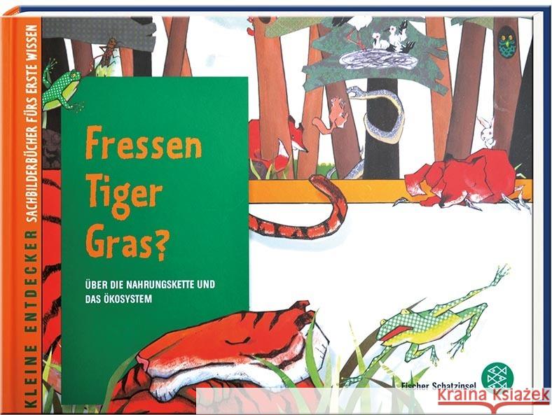 Fressen Tiger Gras? : Über die Nahrungskette und das Ökosystem. Nachwort: Kim, Gil-Won An, Hyeon-Jeong 9783788815226 Neumann-Neudamm - książka