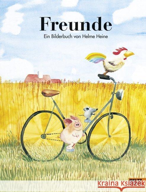 Freunde : Ein Bilderbuch. Ausgezeichnet mit dem Troisdorfer Bilderbuchpreis 1983 u. auf der Auswahlliste zum Deutschen Jugendliteraturpreis Heine, Helme   9783407770240 Beltz - książka