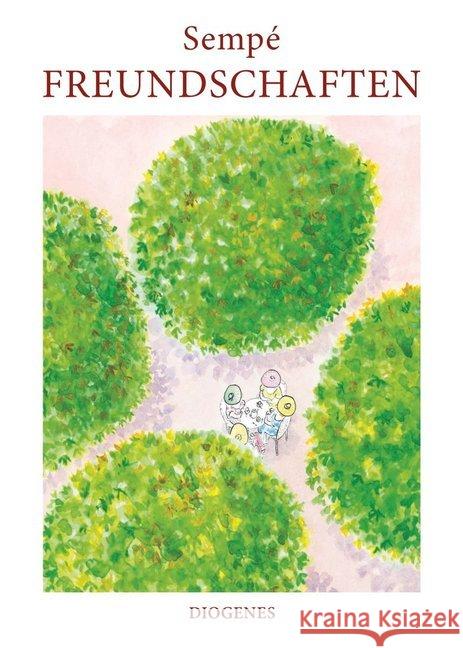 Freundschaften Sempé, Jean-Jacques 9783257021370 Diogenes - książka