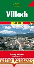 Freytag & Berndt Stadtplan Villach. Villaco : Touristische Informationen, Innenstadtplan, Straßenverzeichnis  9783850841627 Freytag & Berndt - książka