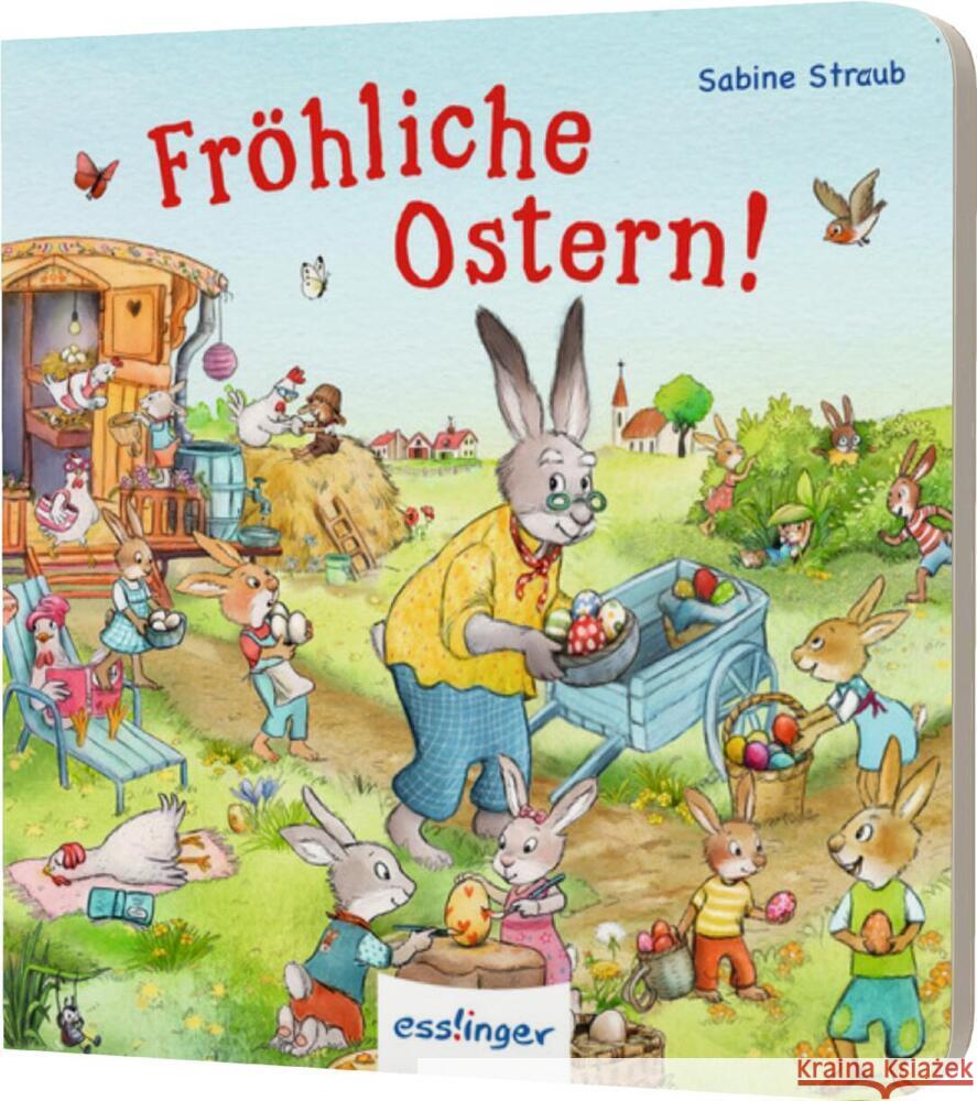 Fröhliche Ostern! Schumann, Sibylle 9783480238866 Esslinger in der Thienemann-Esslinger Verlag  - książka