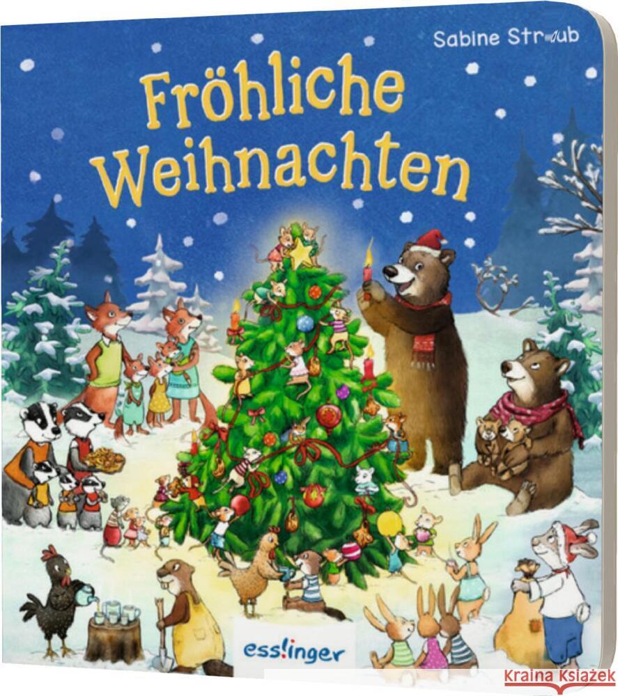 Fröhliche Weihnachten Schumann, Sibylle 9783480238668 Esslinger in der Thienemann-Esslinger Verlag  - książka