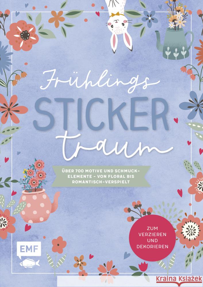 Frühlings-Sticker-Traum  9783745916201 EMF Edition Michael Fischer - książka
