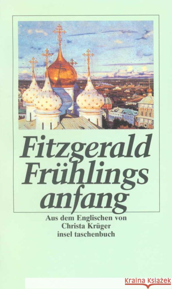 Frühlingsanfang Fitzgerald, Penelope 9783458333937 Insel Verlag - książka