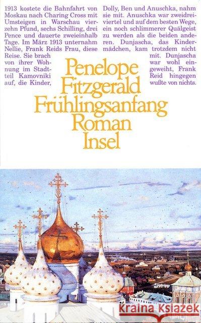 Frühlingsanfang : Roman Fitzgerald, Penelope 9783458161943 Insel Verlag - książka