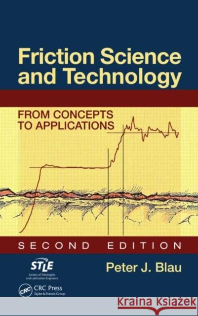 Friction Science and Technology: From Concepts to Applications Blau, Peter J. 9781420054040 CRC - książka