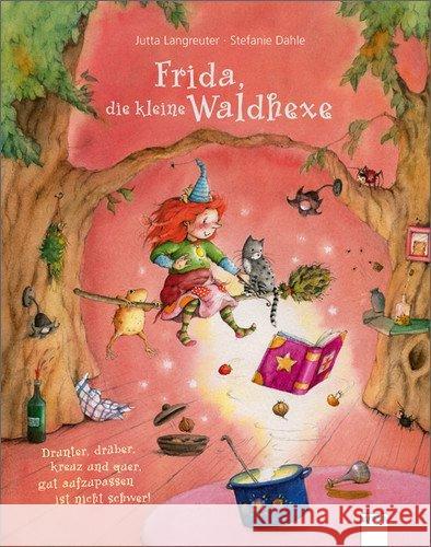 Frida, die kleine Waldhexe - Drunter, drüber, kreuz und quer, gut aufzupassen ist nicht schwer Langreuter, Jutta; Dahle, Stefanie 9783401090771 Arena - książka